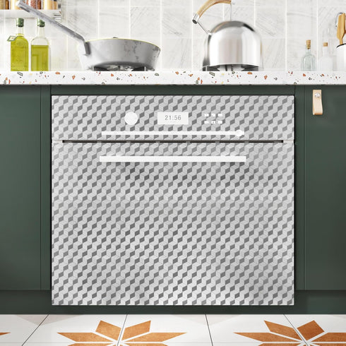 WESTICK Stainless Steel Contact Paper 80”x15.75” Oil Proof Stainless Steel Wallpaper Peel and Stick Kitchen Wallpaper Heat Resistant Silver Contac...